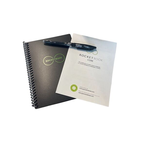 Rocketbook Note Reusable Smart Notebook - Black - Picture 3 of 4